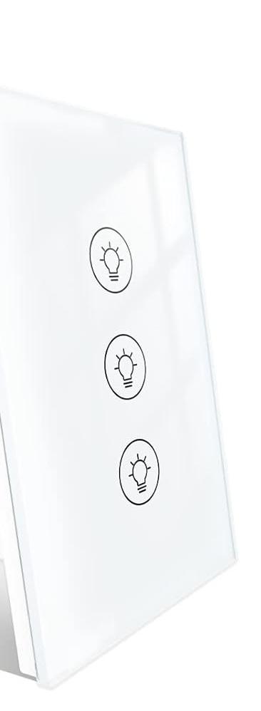 MOES WiFi RF Smart Light Dimmer Switch, Smart Life/Tuya APP Relay Status Backlight Switch Off RF Remote Control Voice Compatible with Alexa Google Assistants, White Touch