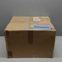 Shoe Organizer for Closet 2 Pack, Foldable Shoe Box with Adjustable Dividers and Clear Cover, Space Saving Shoe Storage Organizer Cabinet with Reinforced Handles, Fits 32 Pairs Beige TP12Y (Large(20.87''L x 16.54''W x 13.5''H))