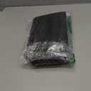 LEMOMO Black Thermal Blackout Curtains/52 x 45 Inch/Set of 2 Panels Room Darkening Curtains