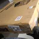 FDW Extra Large Dog Crate Dog Kennel Cage with Double Door,48 inch Folding Metal Wire Dog Cage with Removable Tray&Divider Panel,Pet Crate for Large Dogs,Black