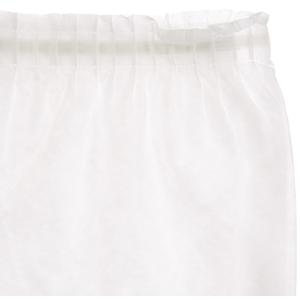 Genuine Joe GJO11915 Polyester Cloth-Like Table Skirt with Self Adhesive Backing, White