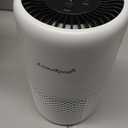 Air Purifier for Home Bedroom, AromaRoom H13 HEPA Air Filter For Smoke Pollen Dander Hair Smell Air Cleaner, 3-in-1 Filter with Sleep Mode, Quiet Air Cleaner For Pets, Home, Baby Room (White)