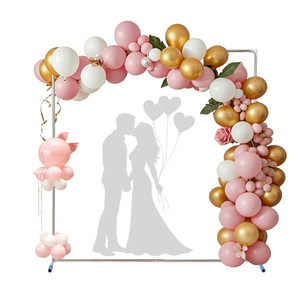 Arch Backdrop Stand,7x6 FT Metal Wedding Square Backdrop Stand for Ceremony Square Stainless Steel Backdrop Arch for Parties,Wedding,Birthday,Anniversary,Baby Shower,Garden Decoratip