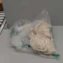 Ling's Moment Ivory Cheesecloth Table Runner, 168 Inch 14FT Beige Boho Gauze Rustic Sheer Cream Cheese Cloth Table Runners for Party Wedding Birthday Outdoor Bridal Shower Decor