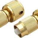 2Pcs Garden Expandable Hose Repair Kits Aluminium Faucet Adapter Water Hose Connector Expandable Garden Hose Repair