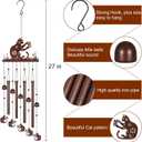 Cat Wind Chimes for Outside,Memorial Wind Chimes Gifts for Women and Grandma,Patio Garden Decor,Windchime in Loving Memory Outdoor Decoration for Yard, Patio, Porch, Lawn, Landscape