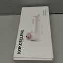 Rechargeable Bath Jets for Tub, Portable Jet Spa for Bathtub, Creates Soothing Bubbles and Massage for Relaxing Daily Use at Home (White-Pink)