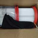 2 Pack 49-90-1900 Replacement HEPA Filter Compatible with Milwaukee Cordless M18 Vacuum 0780-20 0880-20, with 6 Foam Sleeve Filters 1 Brush