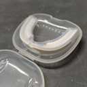 Anti-Snoring Silicone Mouth Guard – Reusable Stop Snoring Aid for Peaceful Sleep | Jaw Alignment & Sleep Apnea Support | Soft, BPA-Free, Comfortable Fit, White