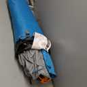 Easthills Outdoors Instant Shader Dark Shelter XL Beach Tent 99" Wide for 4-6 Person Sun Shelter UPF 50+ with Extended Zippered Porch Pacific Blue