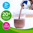 Orgain Clean Protein Shake, Grass Fed Dairy, Creamy Chocolate Fudge - 20g Whey High Protein, Kosher, Ready to Drink, Low Net Carbs, Gluten Free, No Soy Ingredients, 11 Fl Oz (Pack of 4)