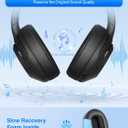 Link Dream Ear Pads for Sony WH-XB900N/ WH-CH710N/ WH-CH720N/ WH-RF400/ MDR-RF895RK Soft Protein Leather Memory Foam Replacement Earpads Ear Cushions
