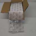 Acrylic Sign Holder 8.5 x 11,10 Pack Clear Sign Holder Double Sided Table Menu Vertical Desktop Display Stand Paper Flyer Holder Tabletop Sign Holder Suitable for Restaurants, Office, Store, Hotels