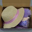 18 Inch Doll Suitcase Travel Luggage Play Set, Mermaid Theme Travel Carrier Storage Accessories for 18inch Doll, Include Case, Clothes, Hat, Sunglasses, Camera, Pillow, Toy Pet