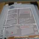 7 code Large Clear Shoe Boxes OrganizerThicker Material Stronger Shoe Box with Magnetic Door, Stackable Shoe Storage Box for Closet, Foldable Space-Saving Storage Bins Shoe Cabinet, White 9 Pack