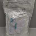 5Pcs 500ml Leg Bag Urinary Drainage Bag with Soft Straps, 17.7 Inch Flexible Catheter, Anti-Reflux Valve, Leak-Proof Seal, Comfortable and Durable Material Green