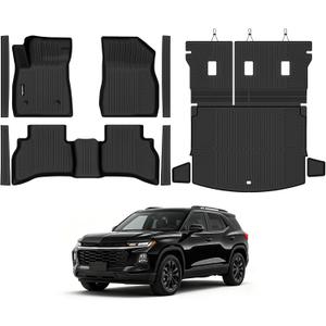 All Weather TPE Floor Mat Set for 2021-2026 Chevy Trailblazer AWD