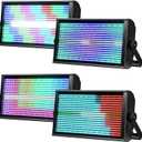 Betopper LF4808 260W Matrix Strobe Effect Light,RGBW Stage Light-4 Packs
768x0.2W RGB LEDs+112x1W White LEDs,Pixel Mapping/Zonal Control For DJ Party Uplighting,DMX512/Auto/Sound/Master-Slave/RDM