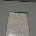 Compatible with MacBook Air 13 Inch 2022 2021-2018 M1 A2337 A2179 A1932, Checkered Textured Cream Leather Hard Shell Case No Logo Cutout & Keyboard Cover for Mac Air 13, Beige