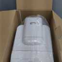 Hot & Iced Coffee Maker with Bold Setting, Single Serve Coffee Maker for K Cup and Grounds, 6-14 Oz Brew Sizes, 50 Oz Removable Water Tank, One Cup Coffee Machine with Reusable Filter, White (Ivory)