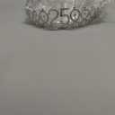 25th Birthday Decorations for Women Silver with 25th Birthday Sash and Crown, Cake Topper and Candles, Number Balloons, 25 Year Old Gifts for Women, Silver Party Decor Supplies