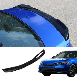 Maxzina Spoiler Wing Compatible with 2022 2023 2024 2025 Honda Civic Sedan Spoiler Trunk Rear Spoiler Wing Lip for Honda Civic Sedan Accessories (Glossy Black)