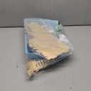 Cycodo 8 in 1 Acrylic Hamster Cage,2-Tier Dwarf Hamster Cage with Wooden Wheel & Hideout,Small Hamster Habitat with Accessories, Clear Pet Mice House(Blue,14" L*10" W*11" H)