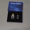 2-in-1 Mini Wireless CarPlay Adapter for Apple CarPlay & Android Auto,Upgrade Wired to Wireless, Fast Auto-Connect, Plug & Play (iOS 10+, Android 10+, 2016+ Cars)