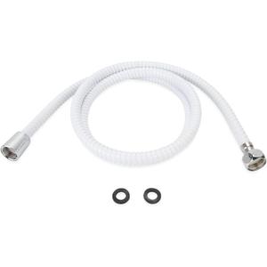 Camco 43717 RV/Marine 60" Flexible Replacement Shower Hose (White) (One Size)