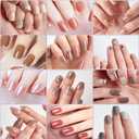 2 x 11PCS Nail Art Brush Set with Nail Dust Brush, Double-Ended Silicone Nail Art Tools for Acrylic Nails, Carving, Painting, Line Drawing, DIY Salon Manicure
