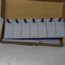 Rebee Vision Modern Key Holder Wall Mount - Decorative Key and Mail Holder for Wall with Shelf - Elevate Your Space with Chic Aesthetic Home Decor in Room Decor and Apartment Essentials (Light Gray) (Large - 12 Inch)