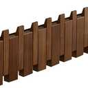Handmade Wooden Coat Piano Rack Wall Mounted Sticks, Space-Saving Coat Hanger, Flip-Down Storage Hooks for Entryway Decoratiion (17.7 inch)
