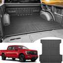 Truck Bed Mat Fit for 2015-2024 F150 5.5ft, Truck Bed Liner All Weather Pickup Bed Mat for F-150 Accessories 2023 2024