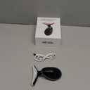 SDKWDH Red-Light-Therapy-for-Face-and-Neck, 7 Color Face Massager Tool for Wrinkles, Double Chin, Vibrating Facial Massager with Thermals for Skin Care, Glossy Black