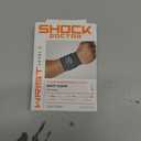 Shock Doctor Compression Knit Wrist Sleeve with Strap (Black, S)