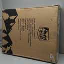 Timber Ridge Folding Oversized Rocking Camping Chair, 400lbs Capacity Portable Outdoor Rocker with Hard Armrests, Cup Holder & Side Pocket, Quick-Fold Design for Outdoor, Patio, Lawn (Grey)