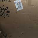 Zinus Jen 47 Inch Wood Dining Table/Solid Wood Kitchen Table/Easy Assembly, Espresso