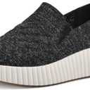 WHITE MOUNTAIN Unisex-Child Dipody Sneaker (5 Big Kid, Black/Pewter/Fabric)