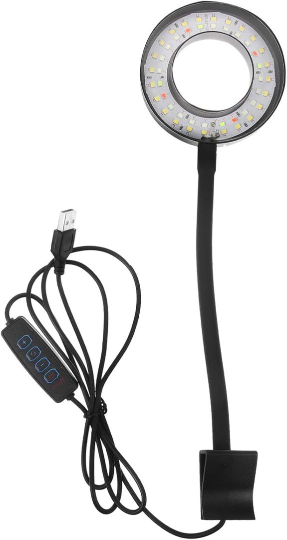 GRIRIW Led Fish Tank Light Compact Aquarium Lamp Water Light Fish Tank Lighting Supply Aquarium Accessory