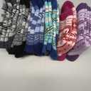 LANLEO Kids Wool Socks For Toddlers Boys Girls Hiking Winter Warm Cozy Thick Heavy Thermal Crew Boot Socks 6 Pairs (8-12 Years, Snowflake)