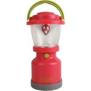 Coleman Kids Adventure Mini LED Lantern, Handheld Children's Lantern with Lifetime LED Bulbs, 16 Hrs Run Time, Water-Resistant Design, Red