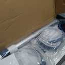 ENHULK Pool Vacuum for Above Ground Pool, Upgraded 13.4" Wide Head & Telescopic Pole, 18.5 GPM Suction, 60 Min Runtime, Cordless Handheld Rechargeable Pool Cleaner for Inground Pools (Blue)