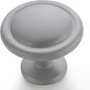 Ravinte 10 Pack 1-1/4 inch Kitchen Cabinet/Drawer/Dresser Knobs Grey Zinc Drawer Pulls/Handles (Gray)