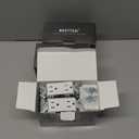 BESTTEN 30 Pack 15 Amp Decorator Receptacle Outlet, Decor Standard Electrical Wall Outlet, Residential and Commercial Use, Non-Tamper-Resistant, 15A/ 125V/ 1875W, Wallplate Included, UL Listed, White