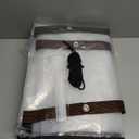 ZYP 2PCS 8x10ft Heavy Duty Clear Waterproof Tarps Outdoor Garden Rainproof Covering,Clear Vinyl Tarp with Grommets,Transparent Waterproof Tarpaulin for Covering Henhouse Porch Canopy Plant Camping