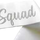 Birthday Squad Sash Pack for Women Men 16th 18th 21st 30th 40th 50th or Any Other Bday Party Supplies Decorations