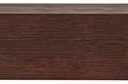 Touchstone Encase 60-Inch Floating Mantel for Electric Fireplaces – Rustic Solid Wood – Farmhouse Style Shelf – Espresso Finish – Model 90004