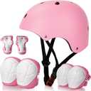 Kids Bike Helmet,Adjustableoddler Skateboard Helmets for 3-5-8-14 Years Kids Girls Boys Youth Bicycle Helmet for Scooter Balance Bike Rollerskating Skateboard, Small