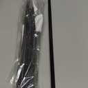 2 Pack Spring Tension Curtain Rods 28-48 Inches, Black Spring Loaded Curtain Rods,Adjustable Small Tension Rod for Windows, Kitchen, Doorway, Bathroom, Cupboard Bars