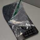 Wireless Keyboard and Mouse Combo, 2.4G Full Size Wave Keys Ergonomic Keyboard with Wrist Rest and 3-Level DPI Adjustable Wireless Ergonomic Mouse for Windows, Mac OS Desktop/Laptop/PC(Black)